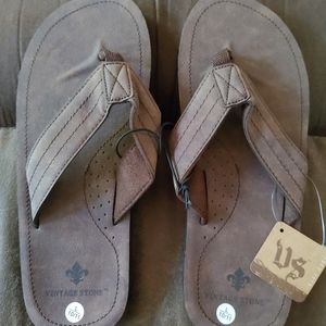 Men's Flip Flop Sandals Vintage Stone size 1